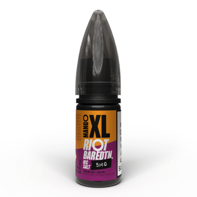 5mg Riot E-liquid BAR EDTN 10ml Nic Salts (50VG/50PG) mango