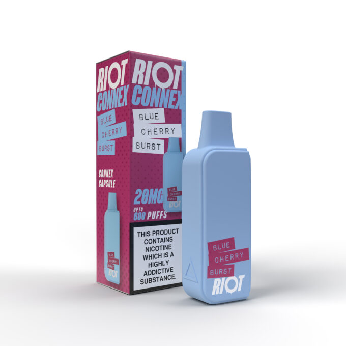 20mg Riot Connex Pod Capsules 600 puffs