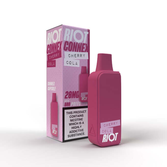 20mg Riot Connex Pod Capsules 600 puffs