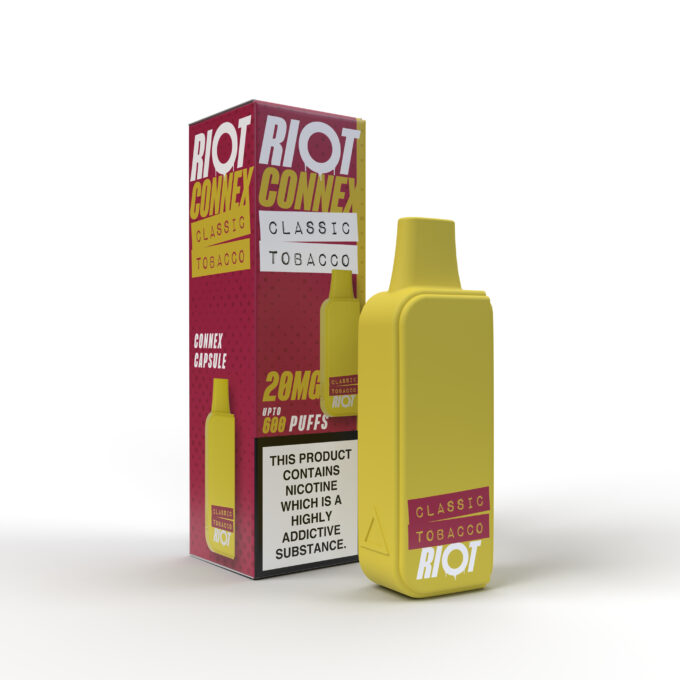 20mg Riot Connex Pod Capsules 600 puffs