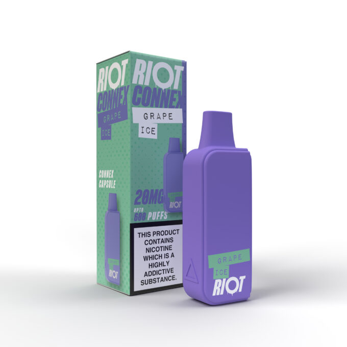 20mg Riot Connex Pod Capsules 600 puffs