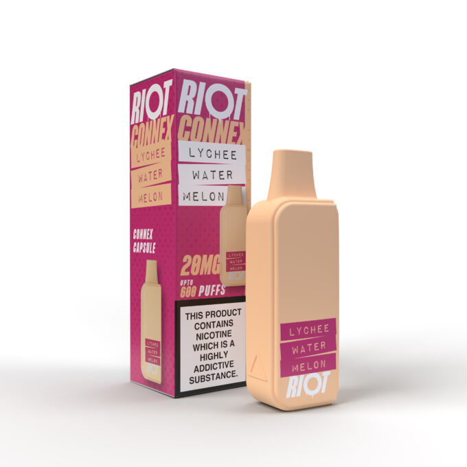 20mg Riot Connex Pod Capsules 600 puffs