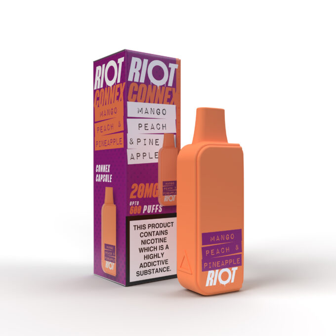 20mg Riot Connex Pod Capsules 600 puffs