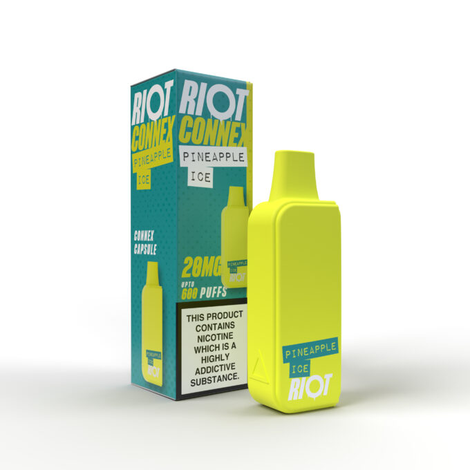 20mg Riot Connex Pod Capsules 600 puffs