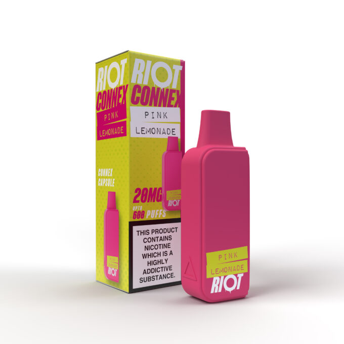 20mg Riot Connex Pod Capsules 600 puffs