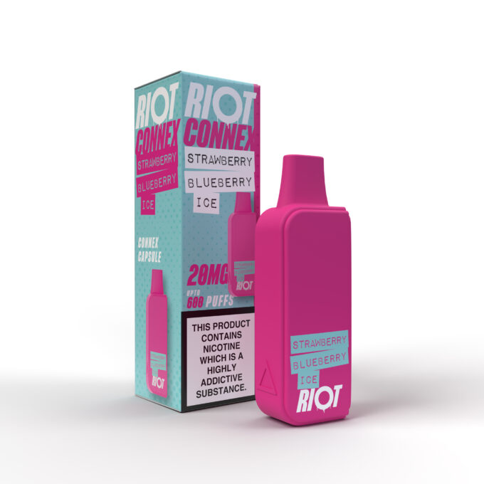 20mg Riot Connex Pod Capsules 600 puffs