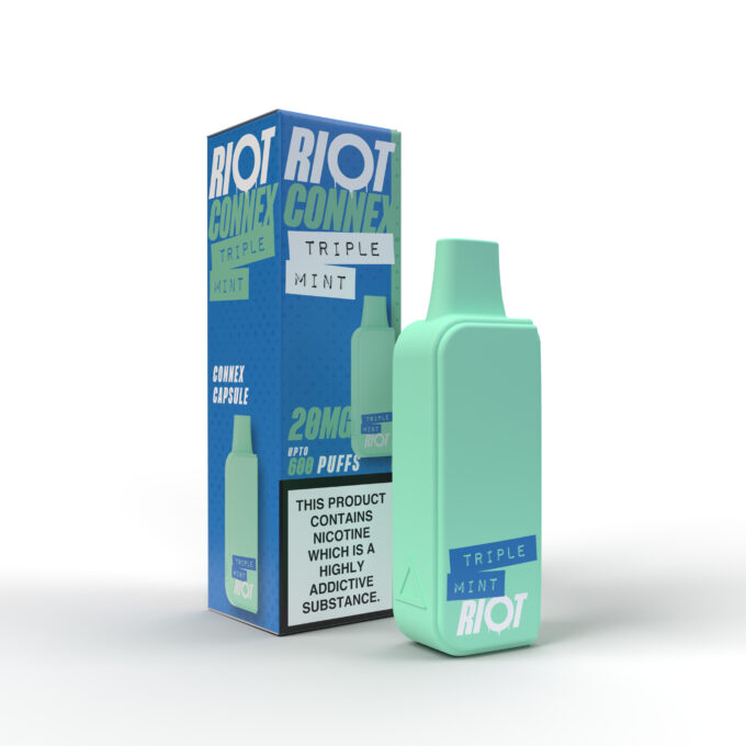 20mg Riot Connex Pod Capsules 600 puffs