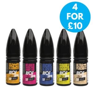 Riot Squad Black 10ml Nic Salt E-liquid 10mg