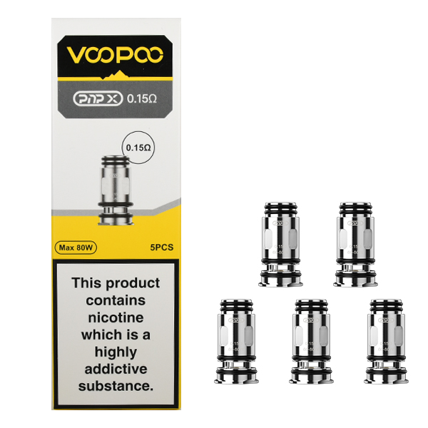 Voopoo PnP X Replacement Coils - Pack Of 5