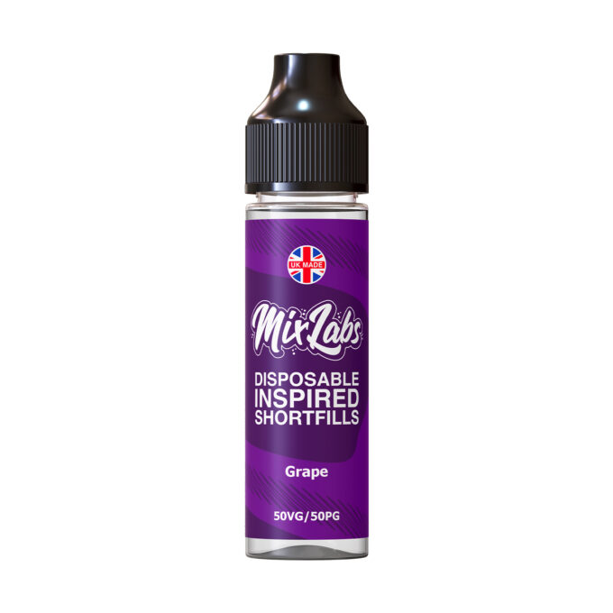 Mix Labs Disposable Inspired 50ML Shortfill (50VG/50PG) grape