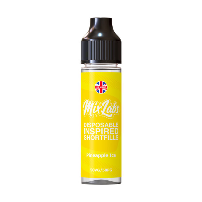Mix Labs Disposable Inspired 50ML Shortfill (50VG/50PG) pineapple ice