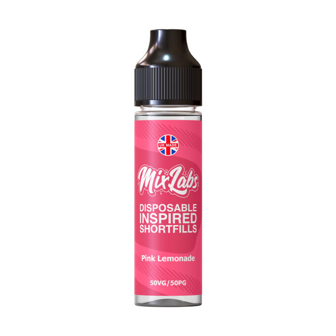 Mix Labs Disposable Inspired 50ML Shortfill (50VG/50PG) pink lemonade