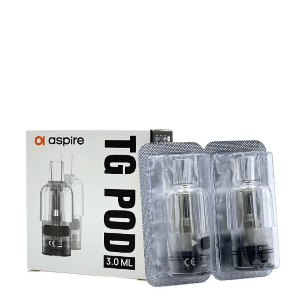 Aspire Cyber G Replacement TG Mesh Pods Large - Pack Of 2 - VAPE.CO.UK