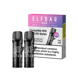 Elf Bar Elfa & Elfa Pro Refillable Replacement Pods (2 pack)