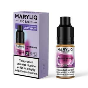 MaryLiq by Lost Mary E-Liquid - 10mg (1%) triple berry ice