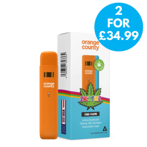 Orange county 750mg 2 for £34.99 free next day delivery