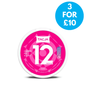 TACJA by Elf Bar - 12mg Nicotine Pouches 3 for £10