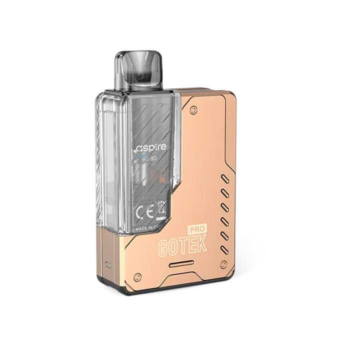 Aspire Gotek Pro Pod Vape Kit rose gold