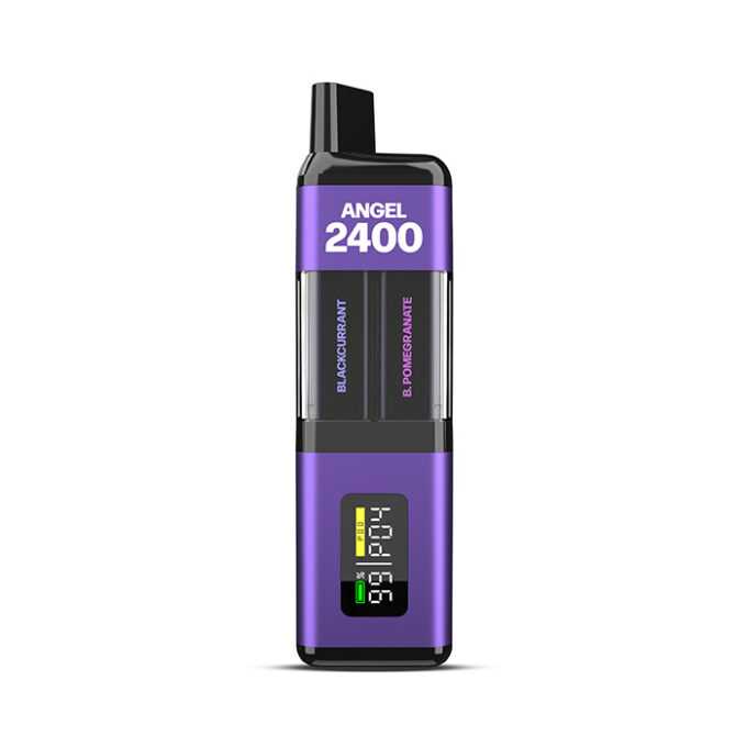 Angel 2400 Puffs Disposable 4 In 1 Pod Vape Purple Edition