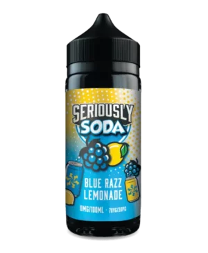 Seriously Soda Doozy Vape 100ml Shortfill 0mg (70VG/30PG) blue razz lemonade