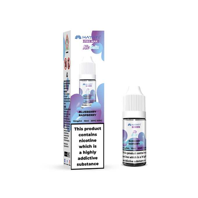 10mg Hayati Crystal Pro Max Nic Salts 10ml blueberry raspberry