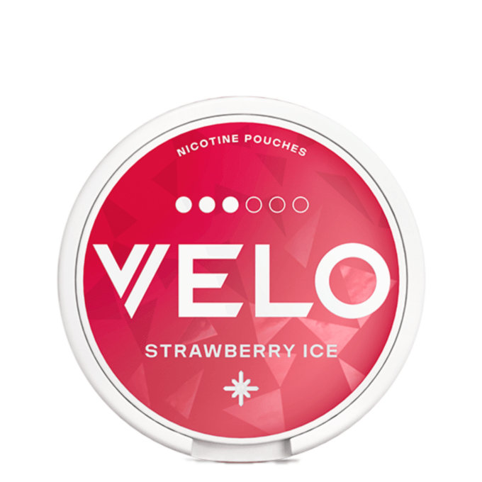 Velo 10mg Nicotine Pouches strawberry ice