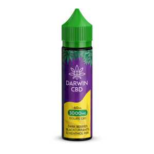 Darwin CBD 3000mg E-liquid 3 for £30 Dark Berries and menthol Mix