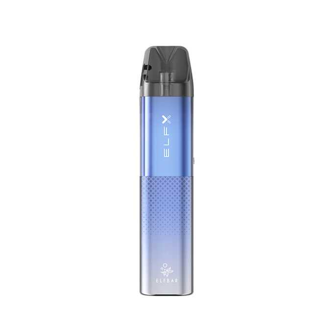 Elf Bar ELFX Refillable Pod Vape Kit blue