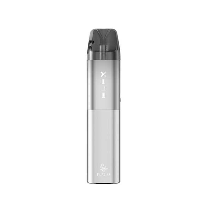 Elf Bar ELFX Refillable Pod Vape Kit silver