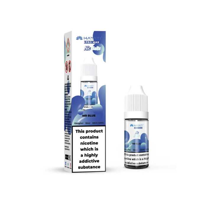 10mg Hayati Crystal Pro Max Nic Salts 10ml mr blue