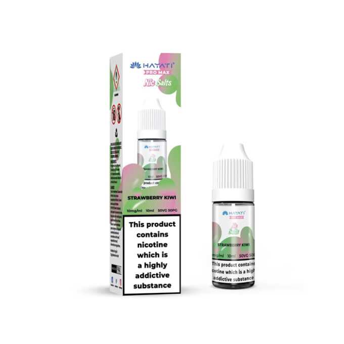 10mg Hayati Crystal Pro Max Nic Salts 10ml strawberry kiwi