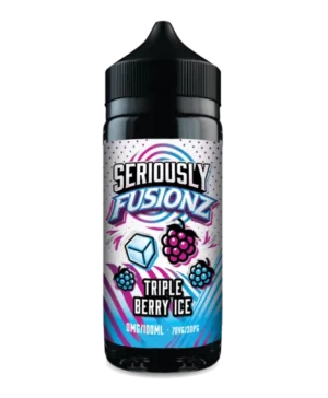 Seriously Fusionz Doozy Vape 100ml Shortfill 0mg (70VG/30PG) triple berry ice