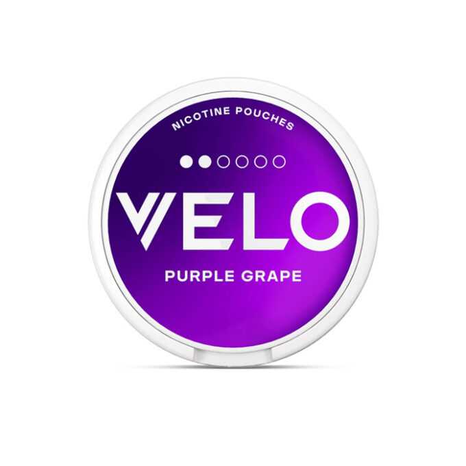 Velo 10mg Nicotine Pouches purple grape