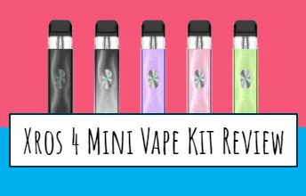 Xros 4 mini vape kit review