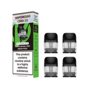 Vaporesso Xros Corex 2.0 Replacement Pods (4 Pack) - 1.0Ohms