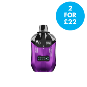 Ghost 2400 Puffs Disposable 4 In 1 Pod Vape - 2 for £22 and free next day delivery