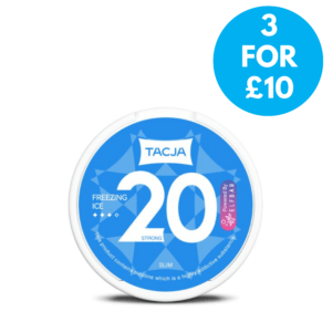 TACJA by Elf Bar - 20mg Nicotine Pouches 3 for £10