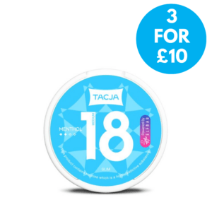 TACJA by Elf Bar - 18mg Nicotine Pouches 3 for £10