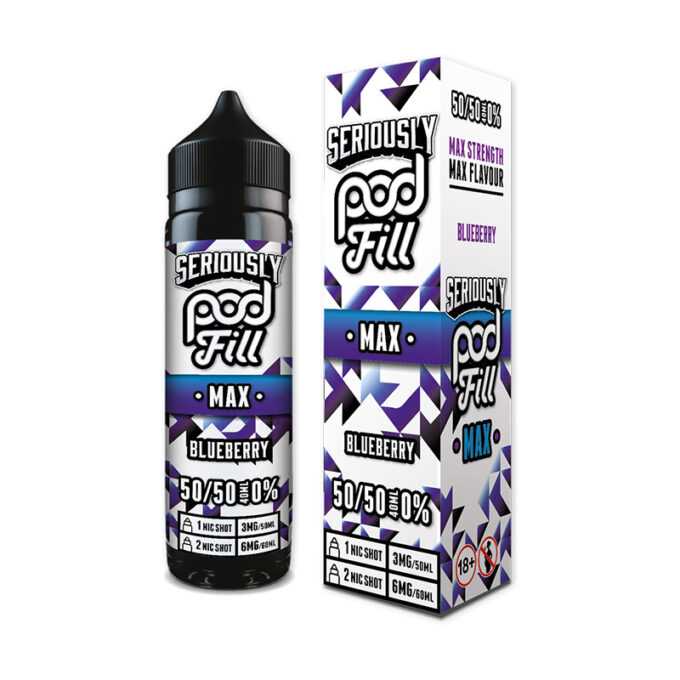 Doozy Seriously Podfill Max 40ML Shortfill (50VG/50PG) blueberry