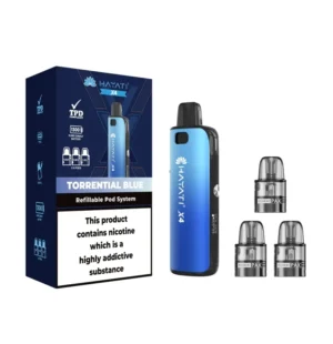 20mg Hayati x4 Refillable Pod Vape 3500 3k+ Puffs