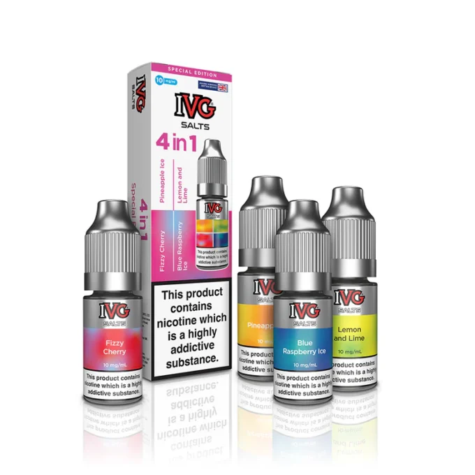 20mg IVG 4 In 1 Nic Salts special edition