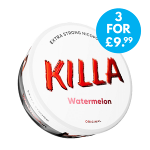 Killa 16.5mg Nicotine Pouches - 3 For £9.99