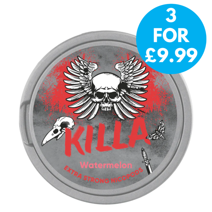 Killa Snus Nicotine Pouches 16mg