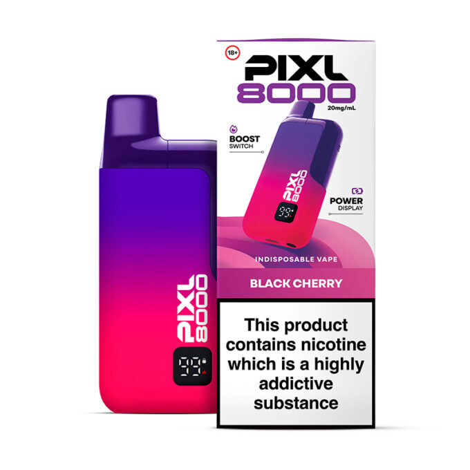 P8K Black Cherry Device + Box W1F