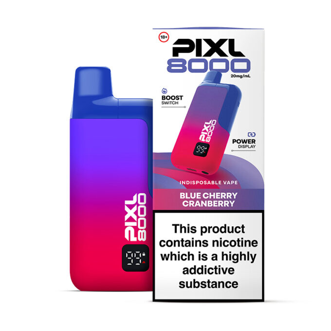 P8K Blue Cherry Cranberry Device + Box W1F