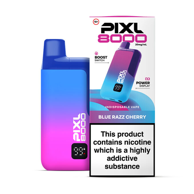 P8K Blue Razz Cherry Device + Box W1F