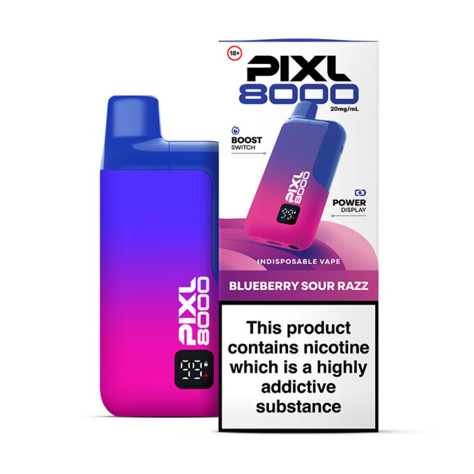 P8K Blueberry Sour Razz Device + Box W1F