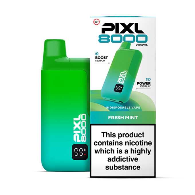 P8K Fresh Mint Device + Box W1F