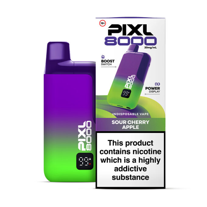 20mg (2%) PIXL 8000 (8K Puffs) Vape Kit