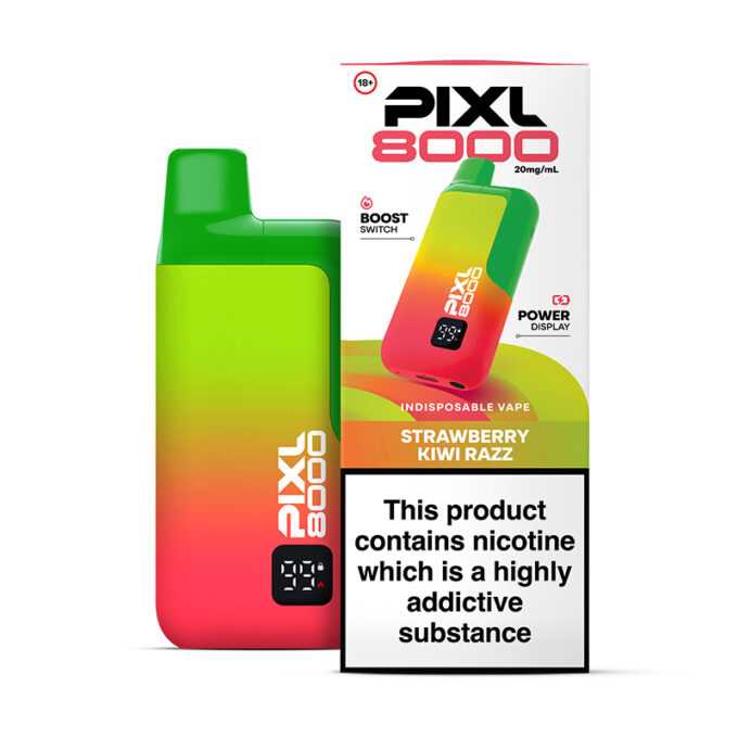 P8K Strawberry Kiwi Razz Device + Box W1F